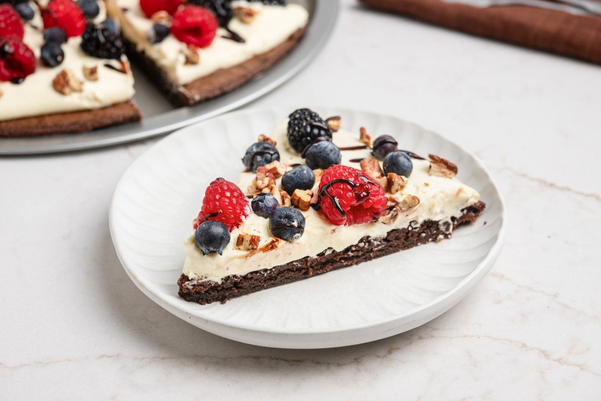 Brownie Fruit Pizza