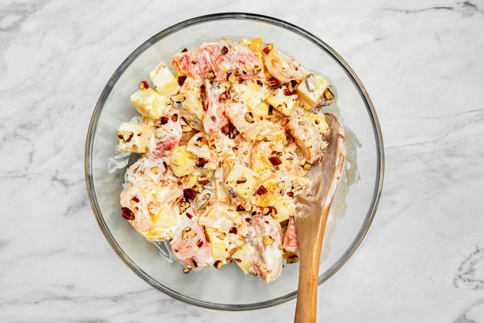 Sprinkle with pecans