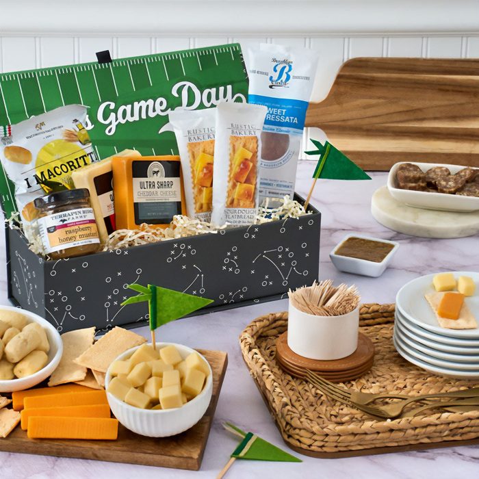 Game Day Meat And Cheese Gift