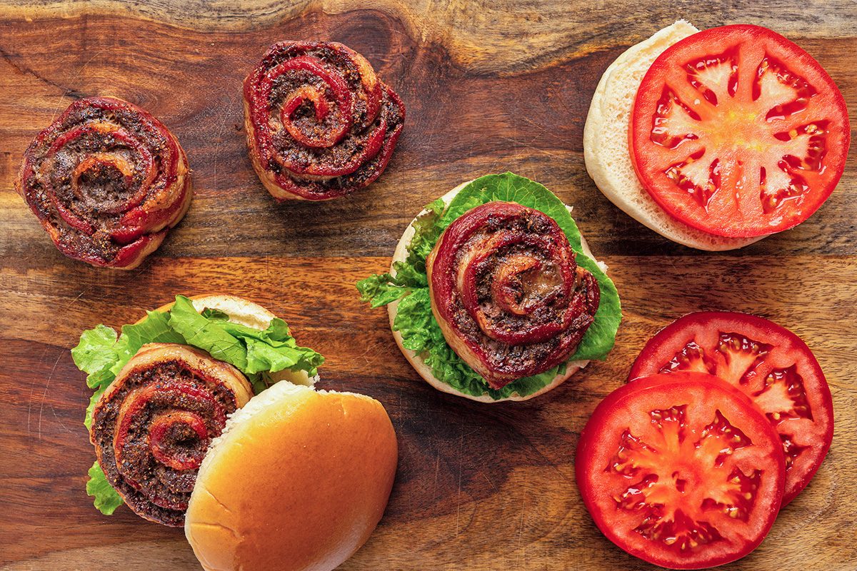 Pinwheel Burgers 