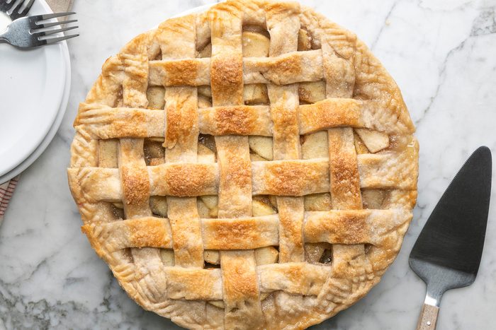 Lattice Topped Apple Pie