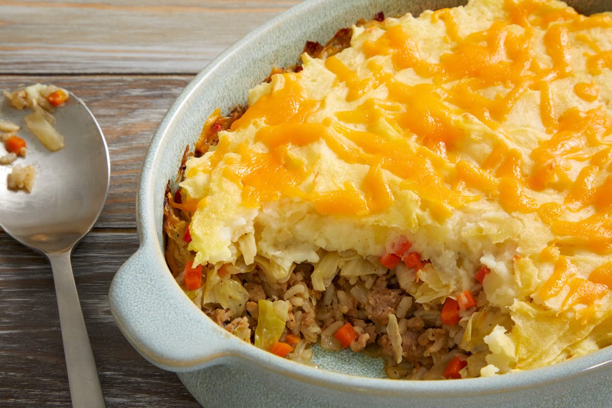 Pork Shepherd’s Pie