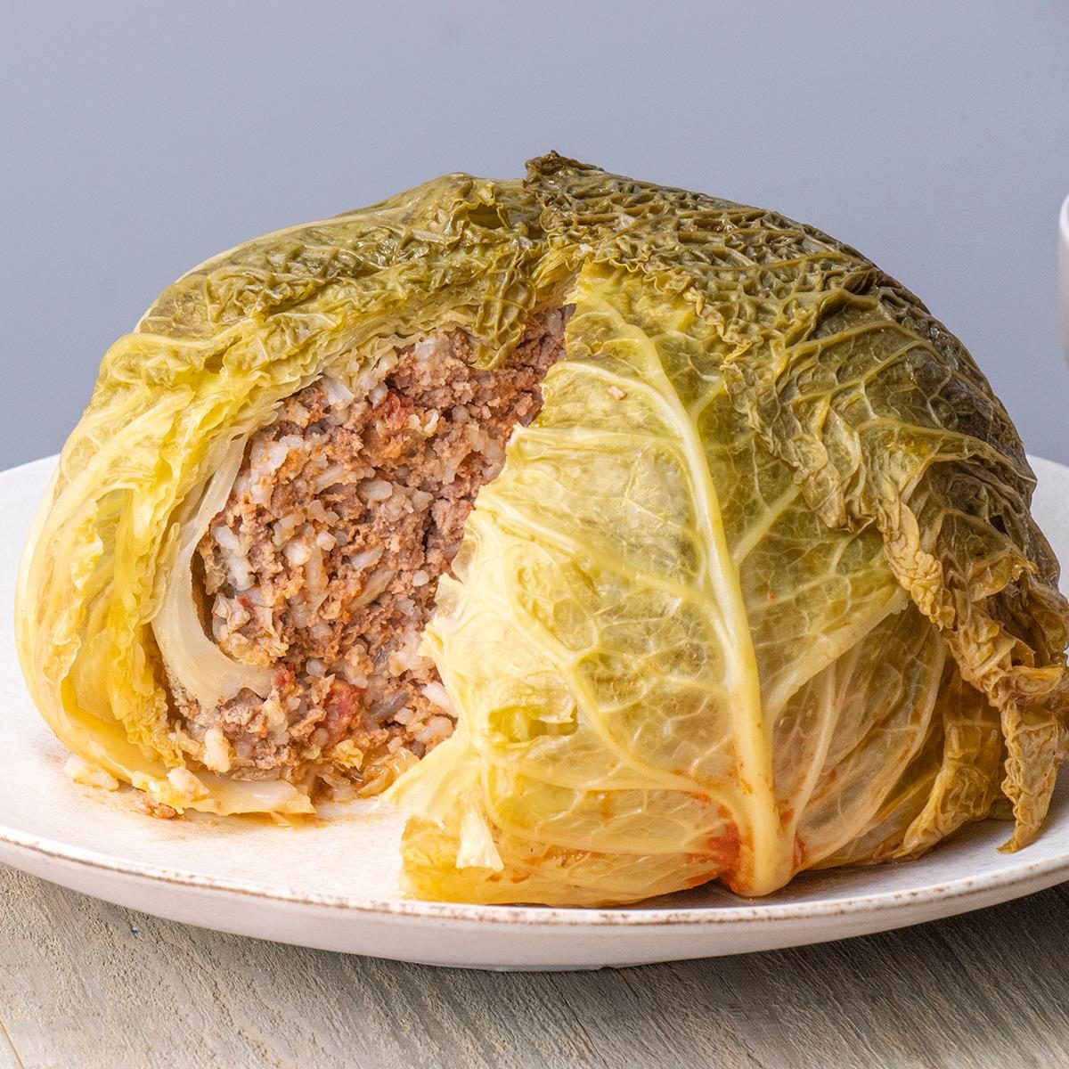 Stuffed Whole Cabbage