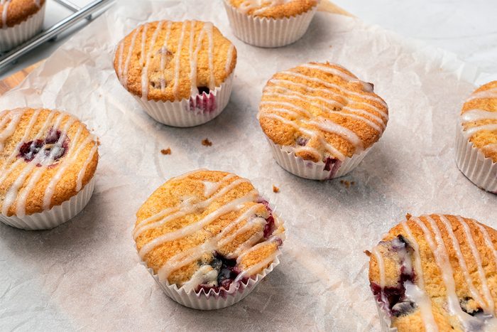 Cranberry Cream Cheese Muffins