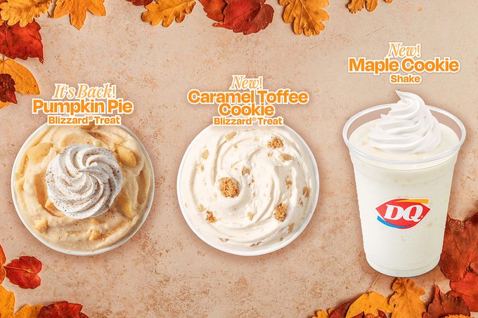 Dairy Queen Fall Treat Collection