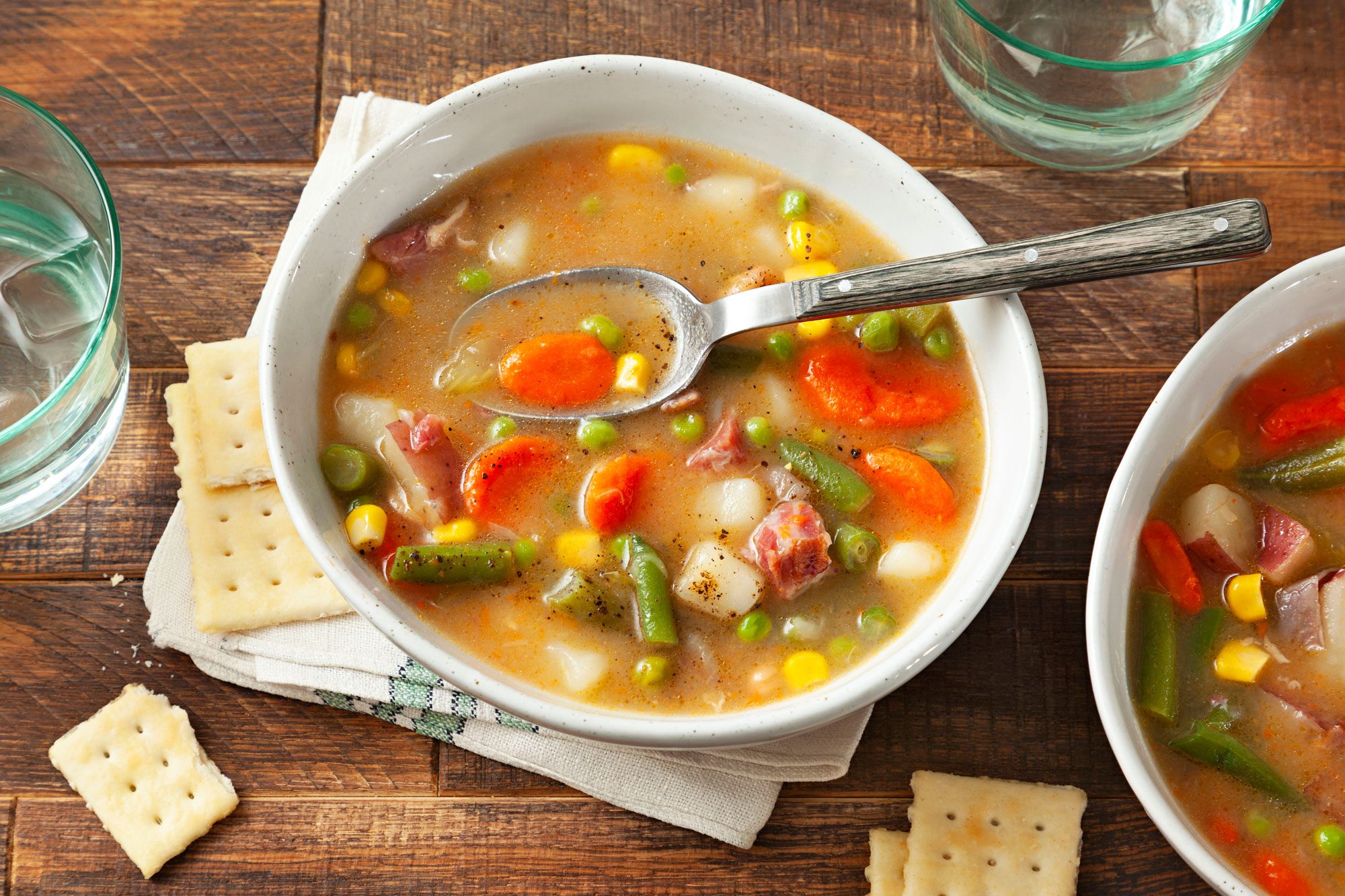 Ham Vegetable Soup