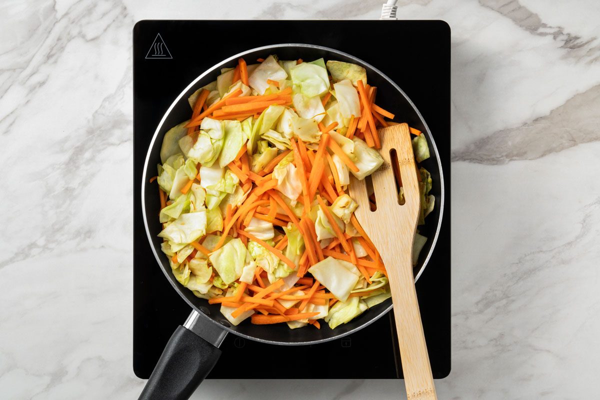 stir fry until carrots are crisp-tender.