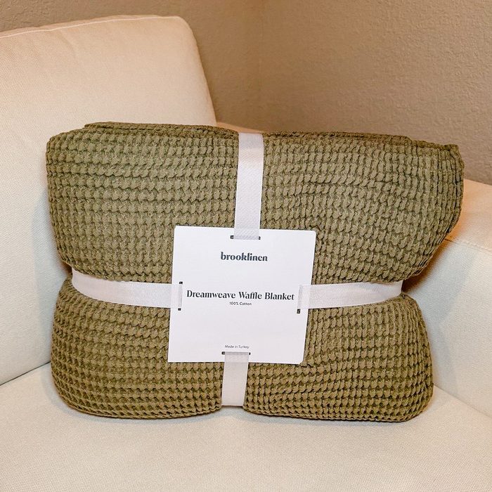 Brooklinen Dreamweave Waffle Blanket