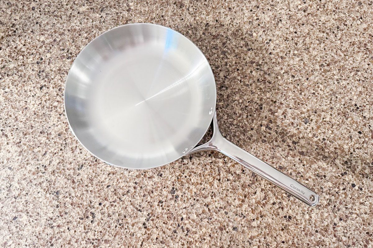 Caraway Stainless Steel Fry Pan