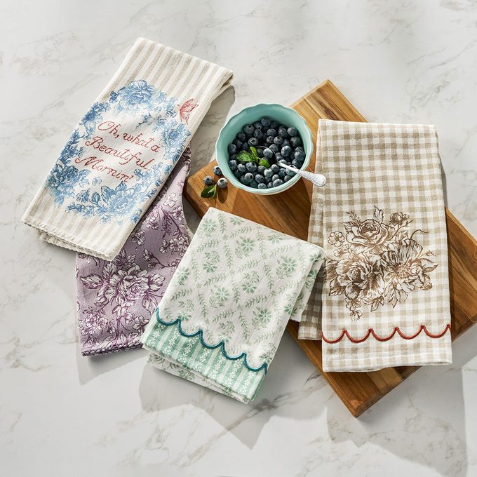 Agatha Woven Kitchen Towels