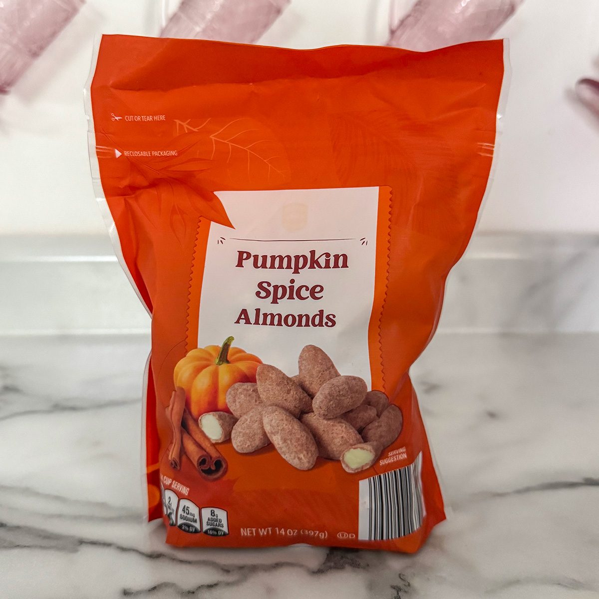 Aldi Pumpkin Spice Almonds 