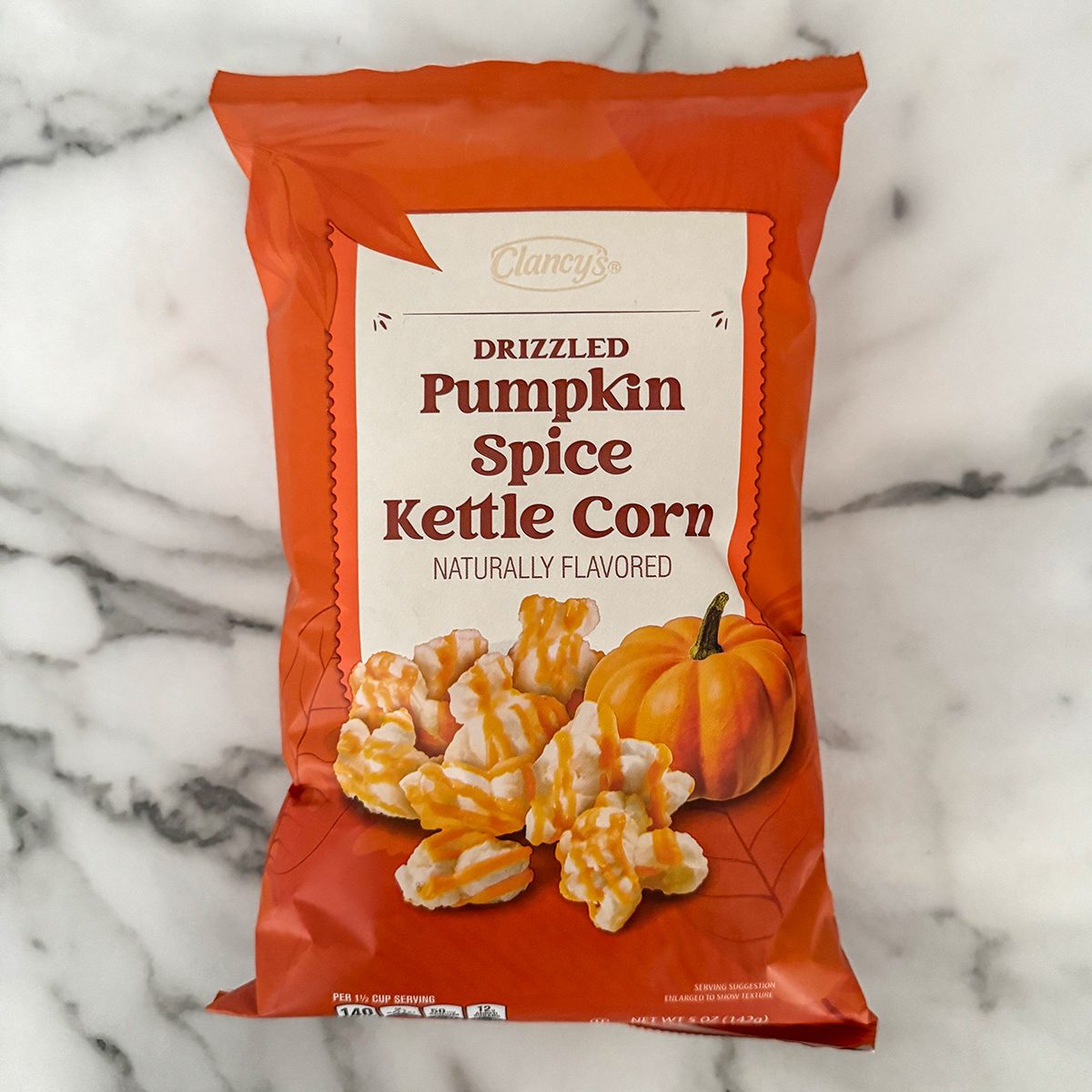 Aldi Pumpkin Spice Kettle Corn 