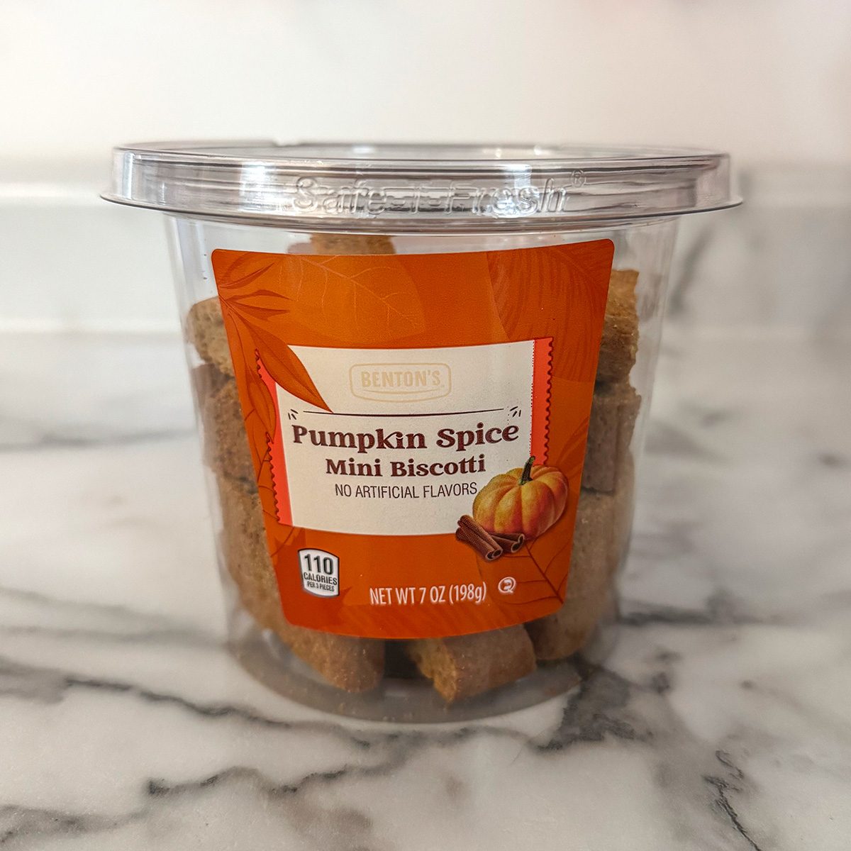 Aldi Pumpkin Spice Mini Biscotti