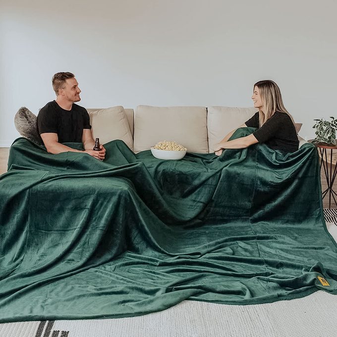 Big Blanket Co. Original Stretch Blanket 02 Via Amazon.com