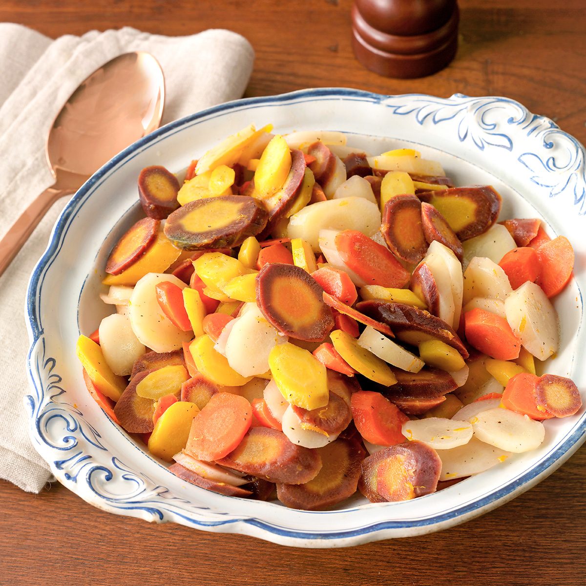 Citrus Rainbow Carrots