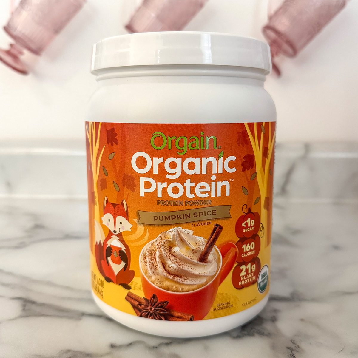 Orgain Pumpkin Spice Protein Powder