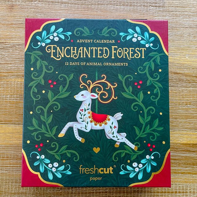 Freshcut Paper Enchanted Forest Christmas Ornaments