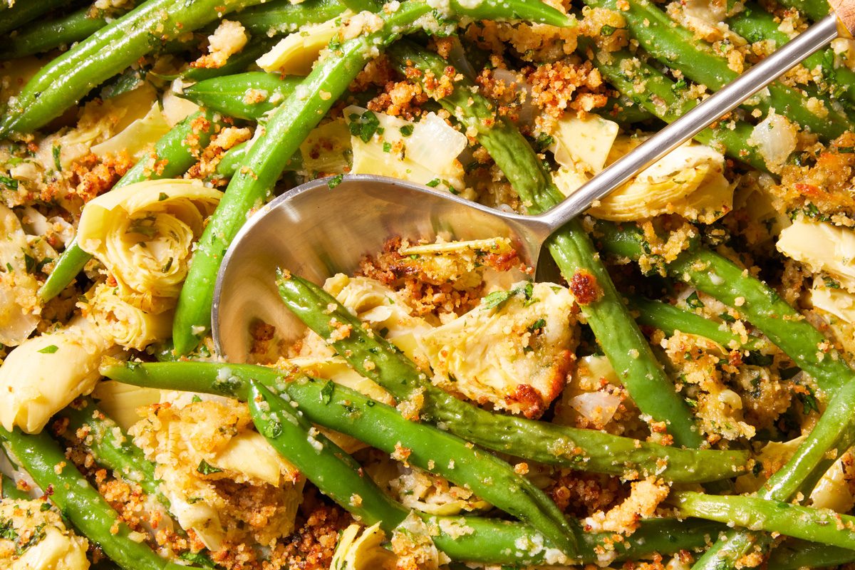 Green Bean Artichoke Casserole