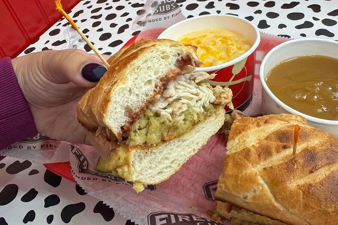 Firehouse Subs' Thanksgiving Dinner Sandwich