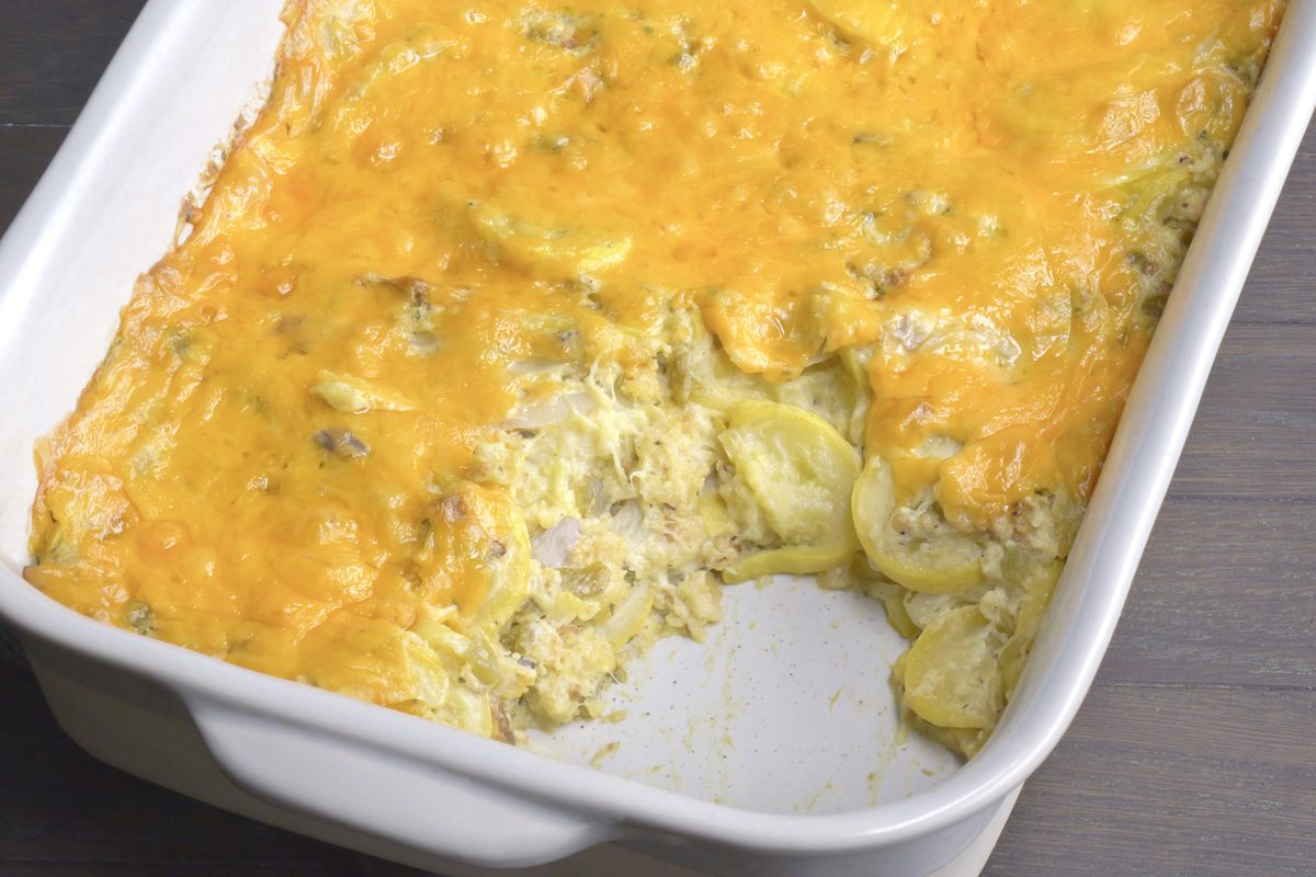 Squash Casserole With Stuffing