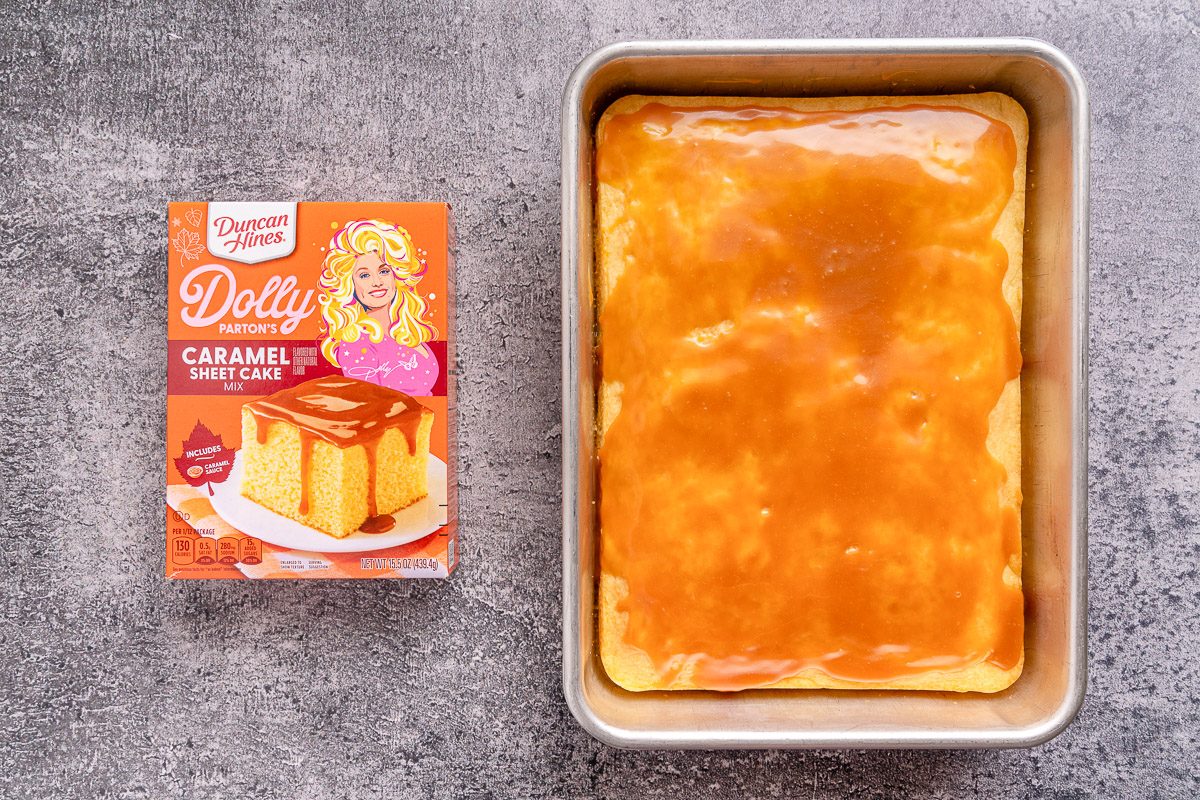 Duncan Hines Dolly Parton's Caramel Sheet Cake Mix