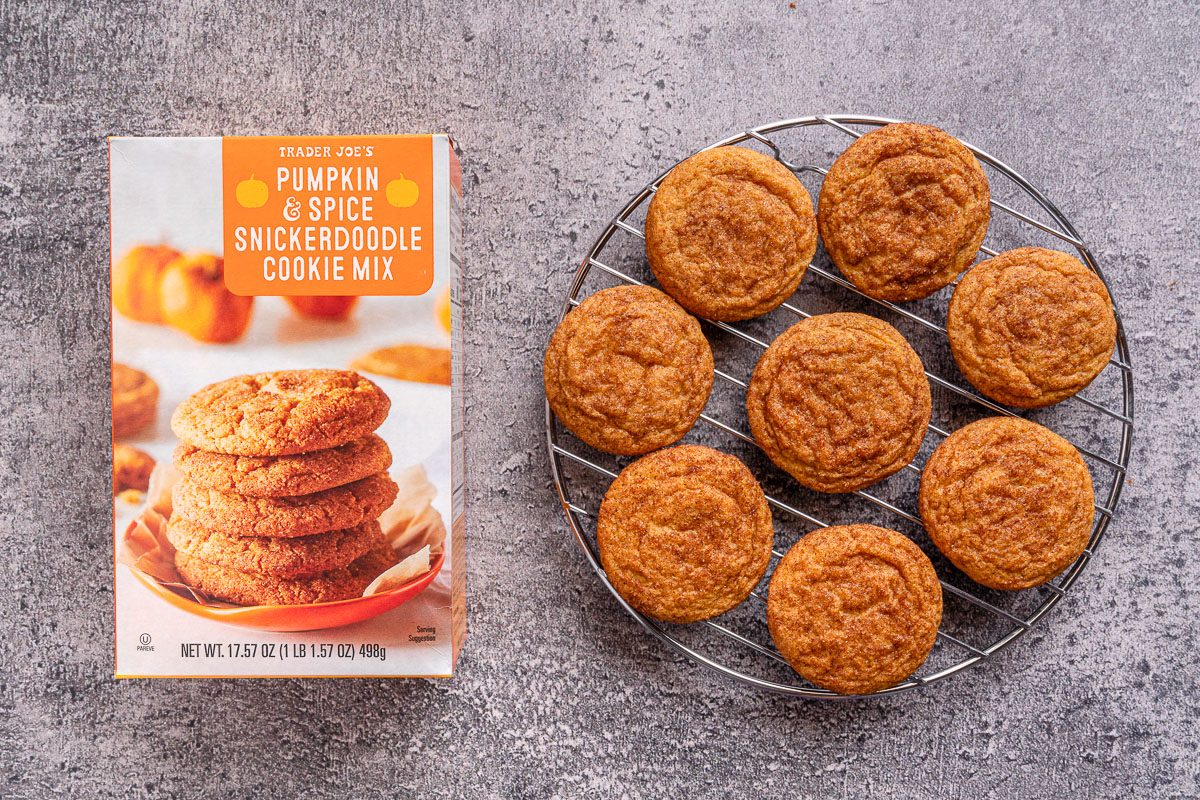 Trader Joe's Pumpkin & Spice Snickerdoodle Cookie Mix