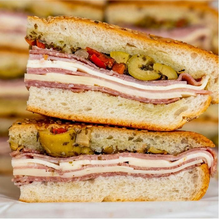 Central Grocery Muffulettas Original Muffuletta Sandwich