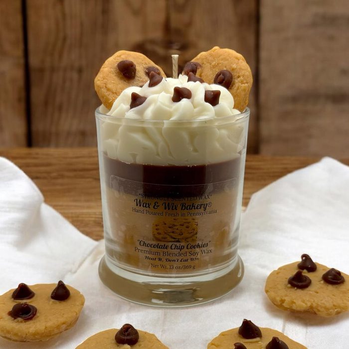 Chocolate Chip Cookie Candle