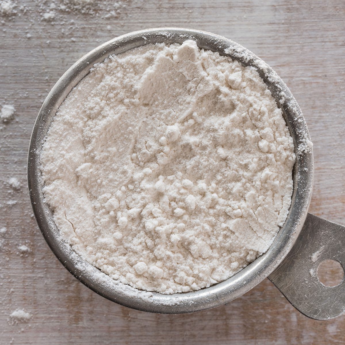 All Purpose Flour in a Measuring Cup