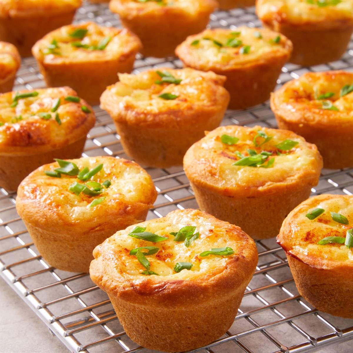 Mini Sausage Quiches