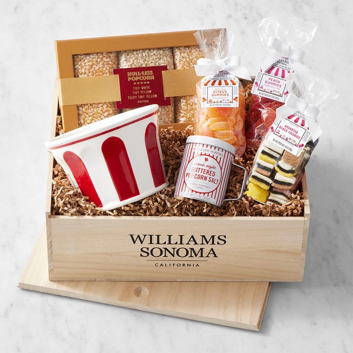 Movie Night Gift Crate Via Williams Sonoma.com