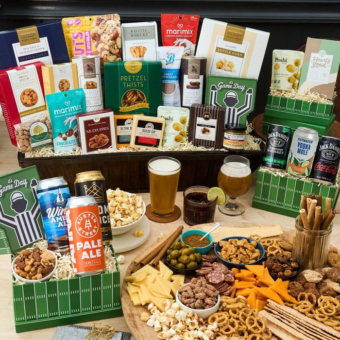 Pre Game Gathering Charcuterie Gift Basket