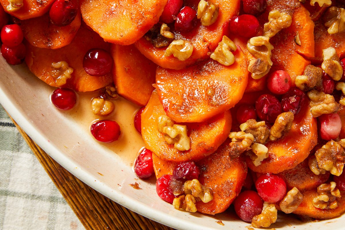 Sweet Potato Cranberry Casserole