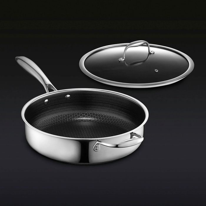 Hybrid Deep Sauté Pan With Lid