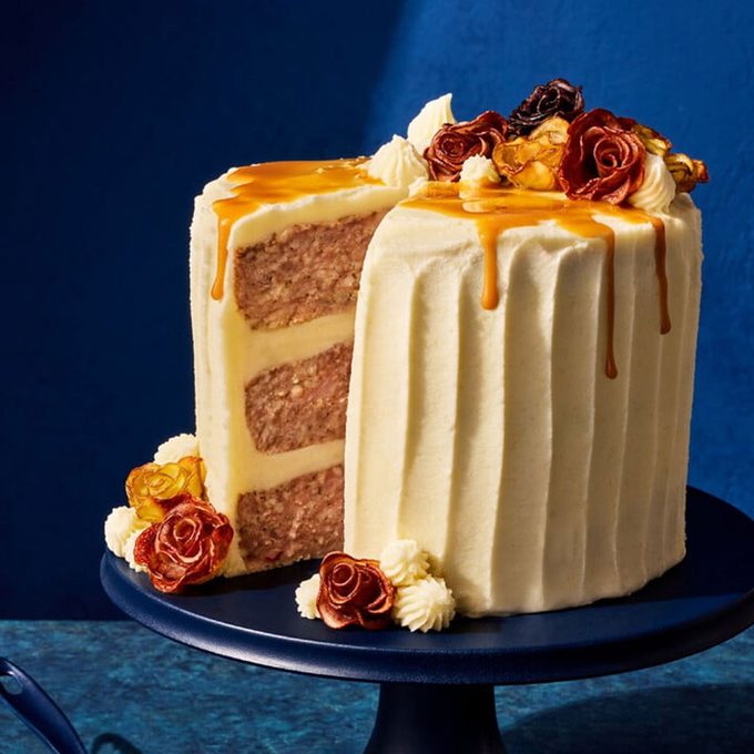 Meatloaf Mashed Potato Cake