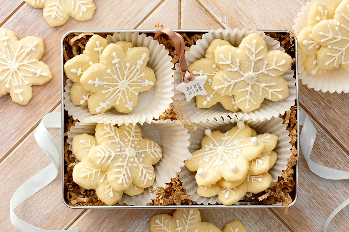 Vanilla Butter Sugar Cookie packed in a celebration box