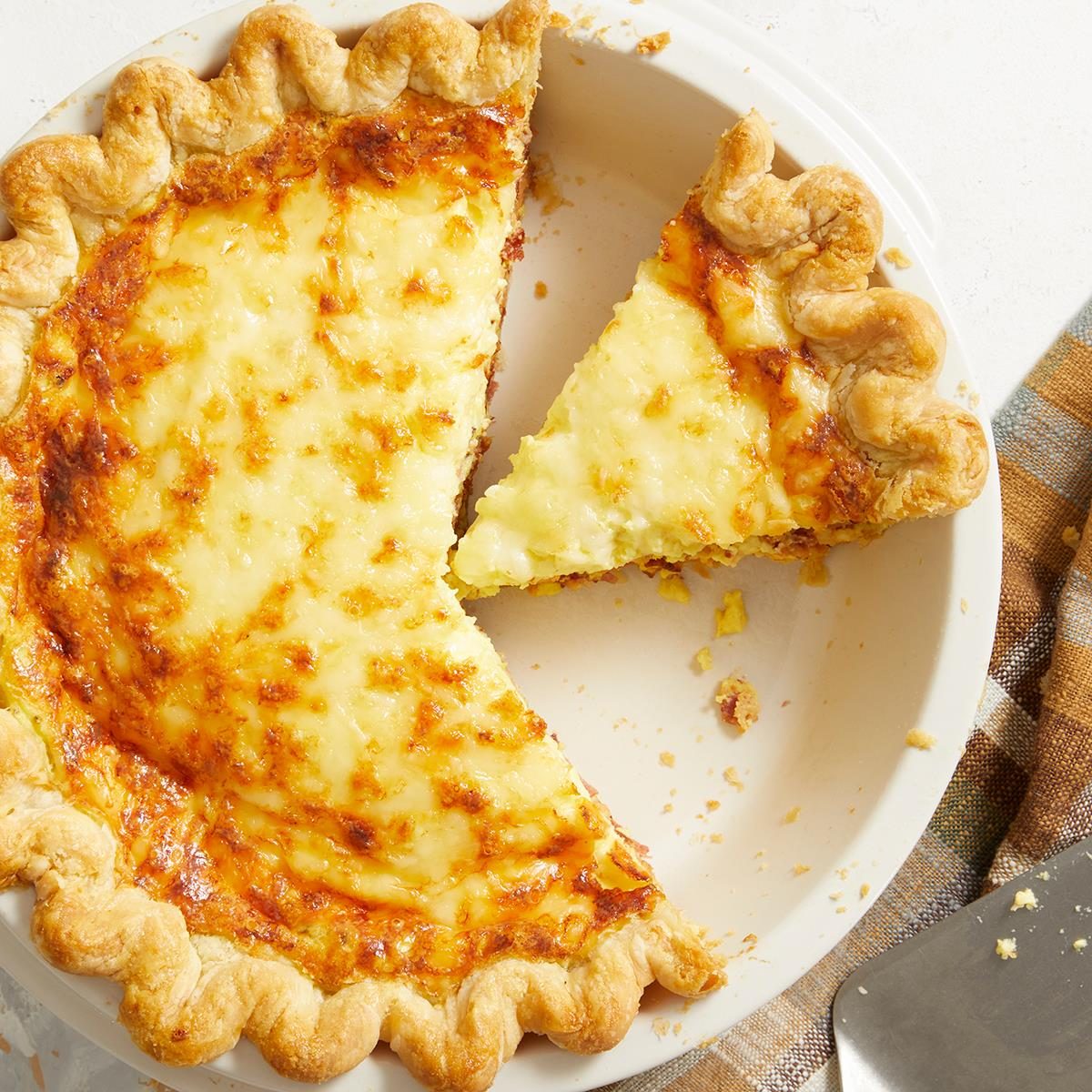 Bacon and Swiss Quiche