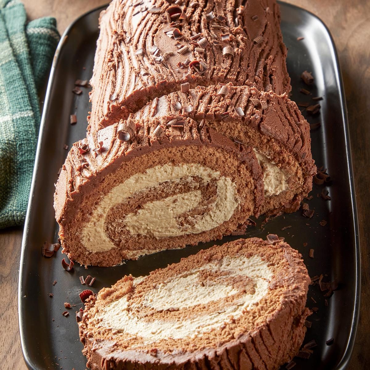 Mocha Yule Log
