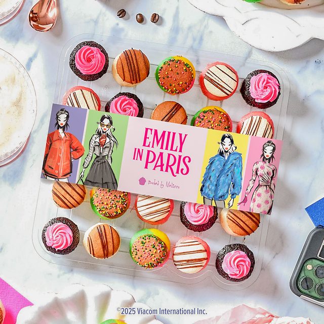 Emily In Paris Cupcake