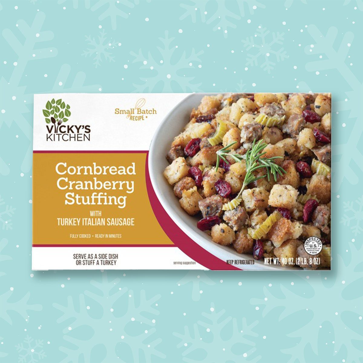 Vicky's Kitchen Cornbread Stuffing